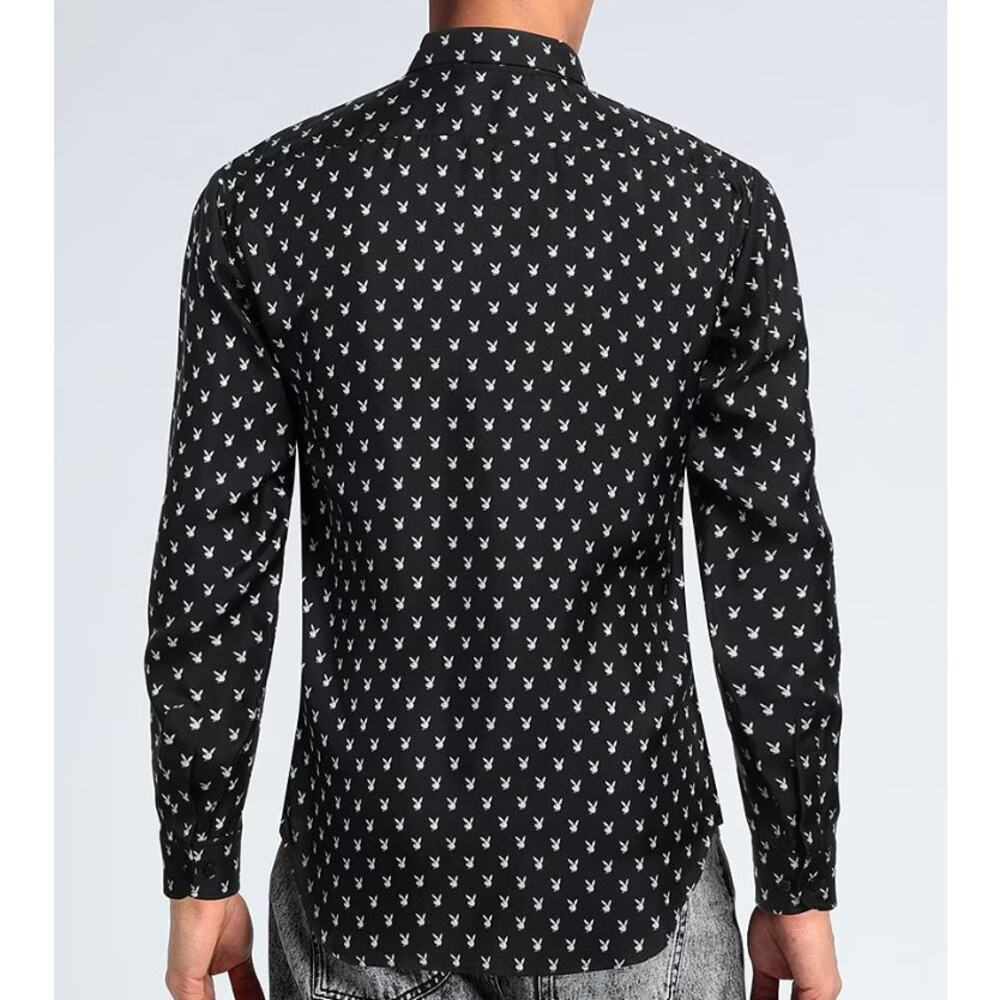 RARE Amiri x Playboy Silk Print Shirt - Picture 4 of 14